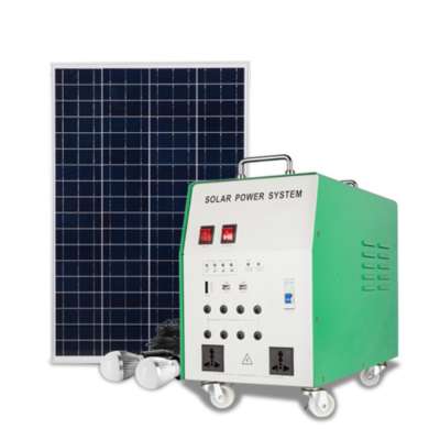 High Quality 100W Solar Home Use Power Inverter Solar Generator Power System